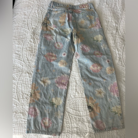 Wild Fable Floral Print Jeans - Multicolor - Picture 3 of 3